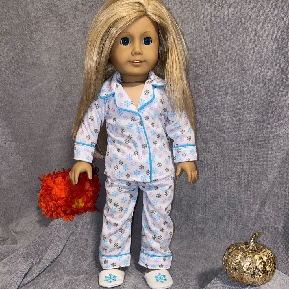 American Girl Just Like You JLY 18" Doll #27 with Carpatina pajamas outfit